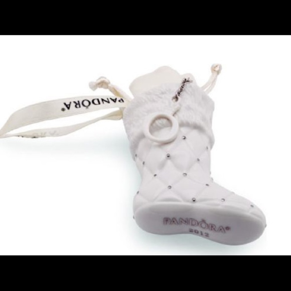 PANDORA 2012 Boot Stocking Holiday Ornament